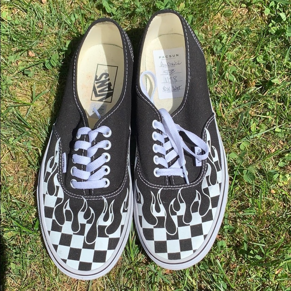 Black and White Vans